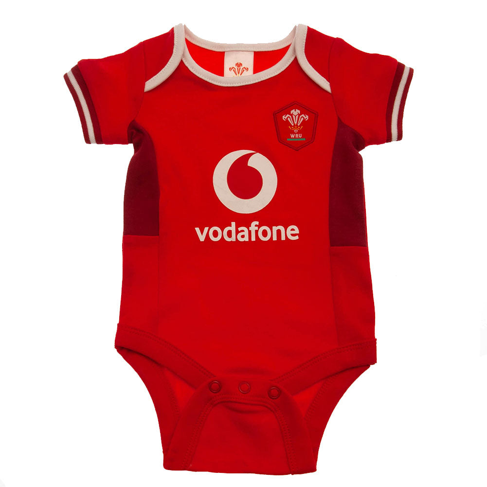 Wales RU 2 Pack Bodysuit 12/18 mths SP