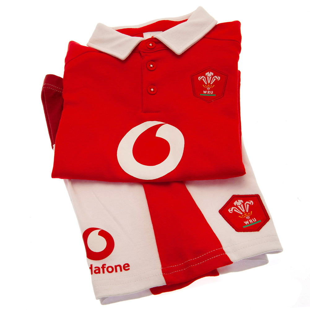 Wales RU Shirt & Short Set 18/23 mths SP