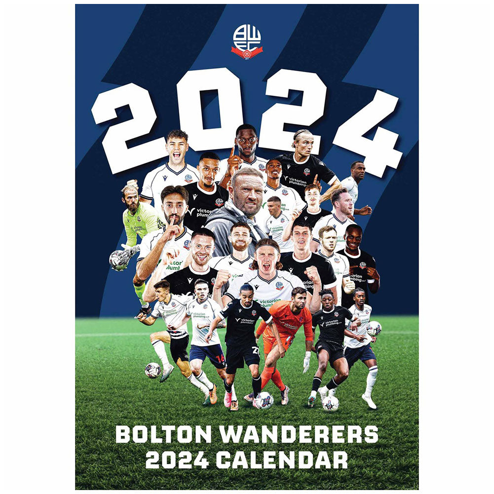 Bolton Wanderers FC A3 Calendar 2024