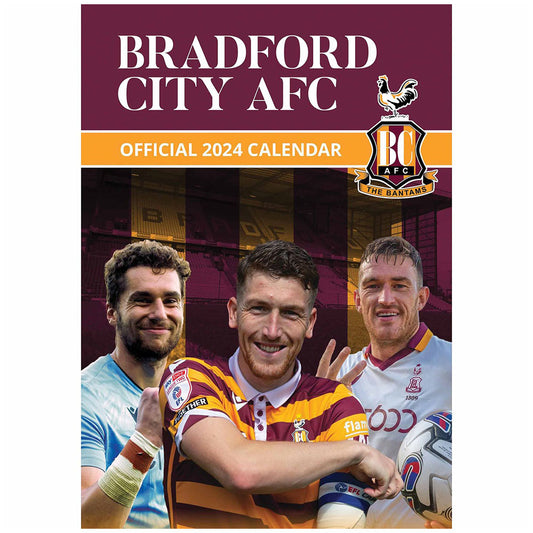 Bradford City AFC A3 Calendar 2024