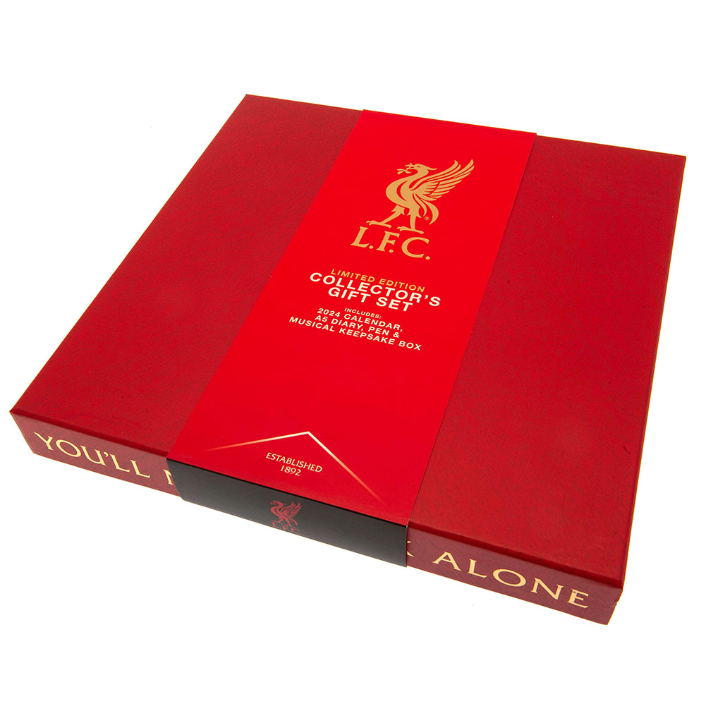 Liverpool FC Calendar & Diary Musical Gift Box 2024