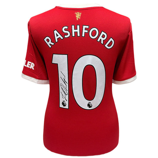 Manchester United FC Rashford Signed Shirt