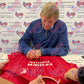 Liverpool FC 1986 Dalglish Signed Shirt Silhouette