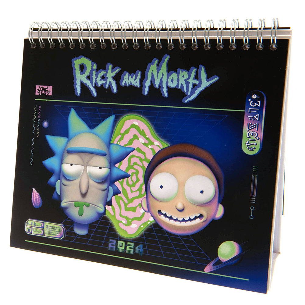Rick And Morty Desktop Calendar 2024