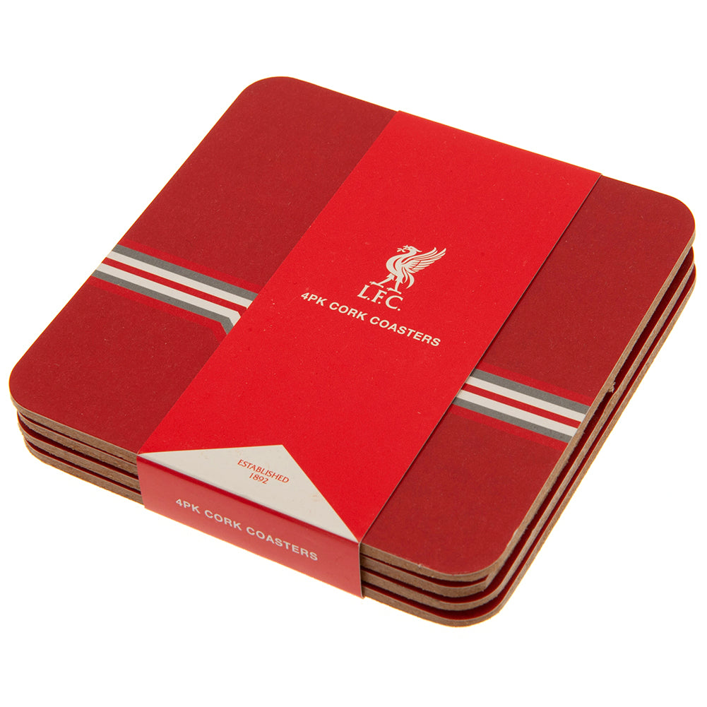 Liverpool FC 4pk Retro Coasters