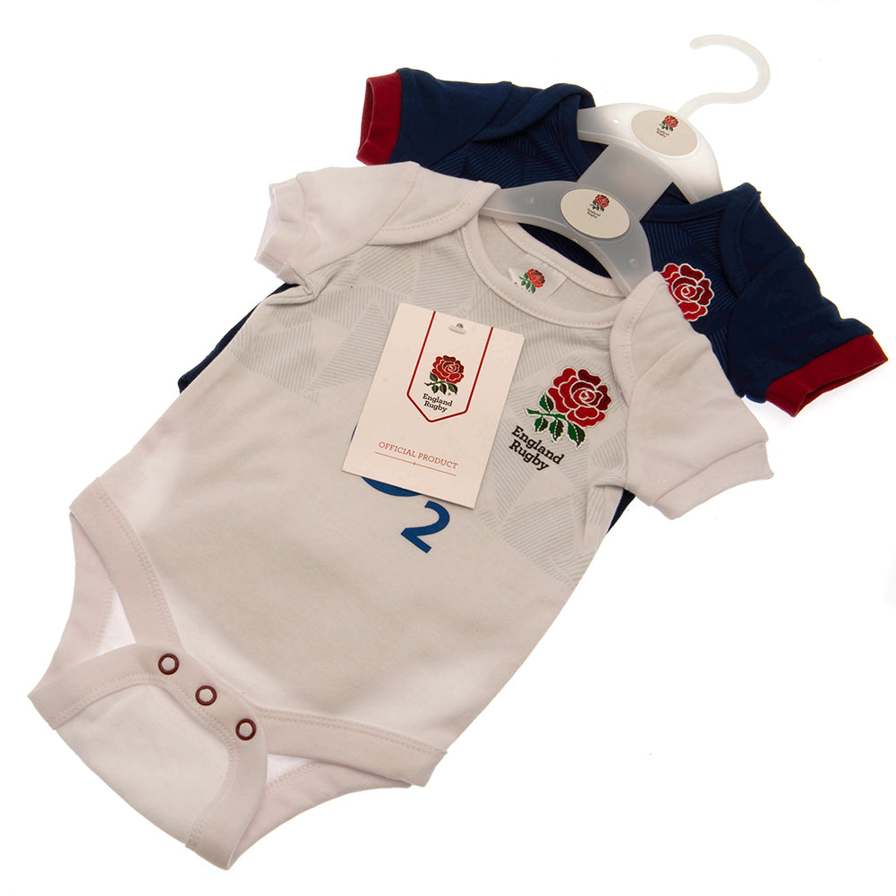 England RFU 2 Pack Baby Bodysuit PC