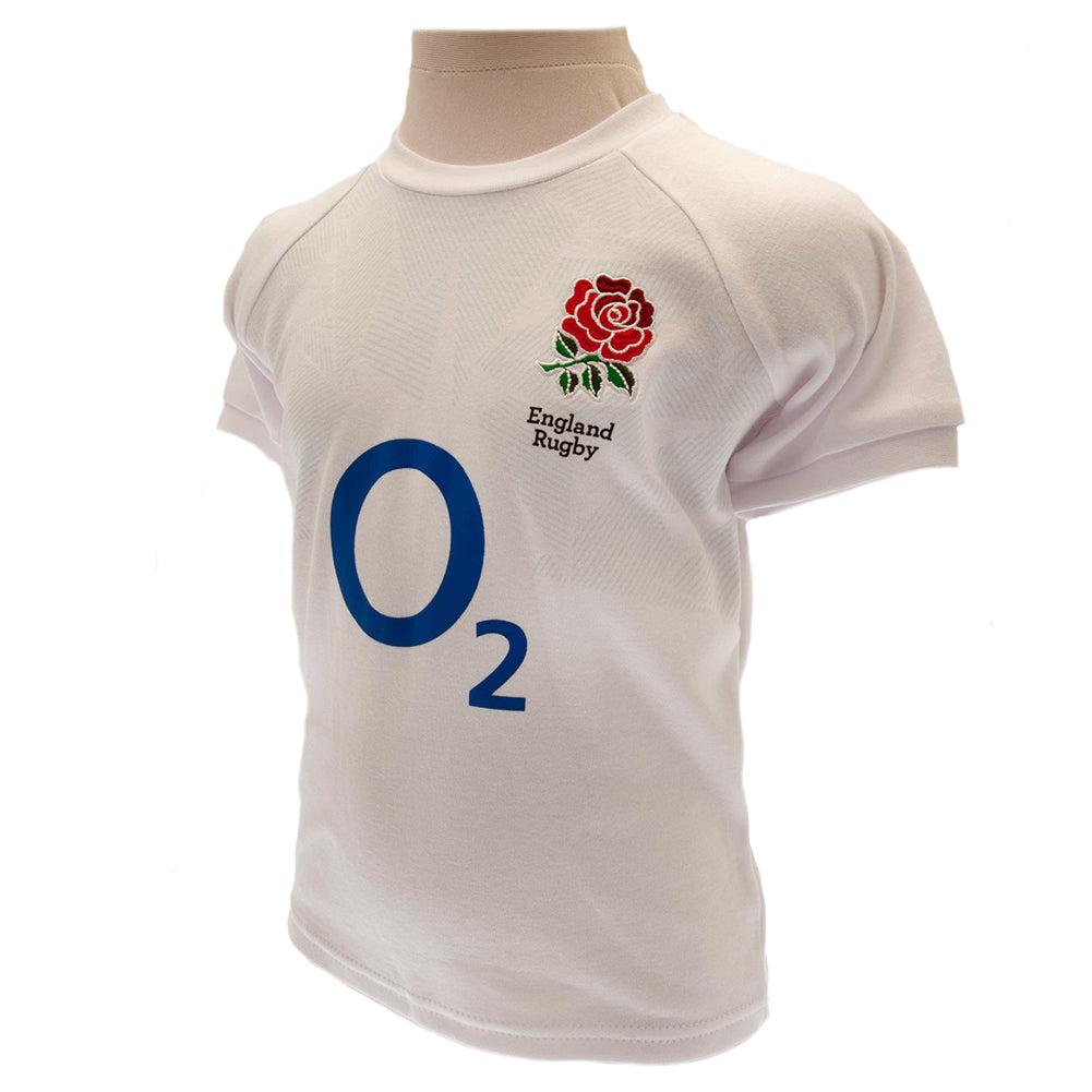 England RFU Infant - Children's Shirt & Short Set PC
