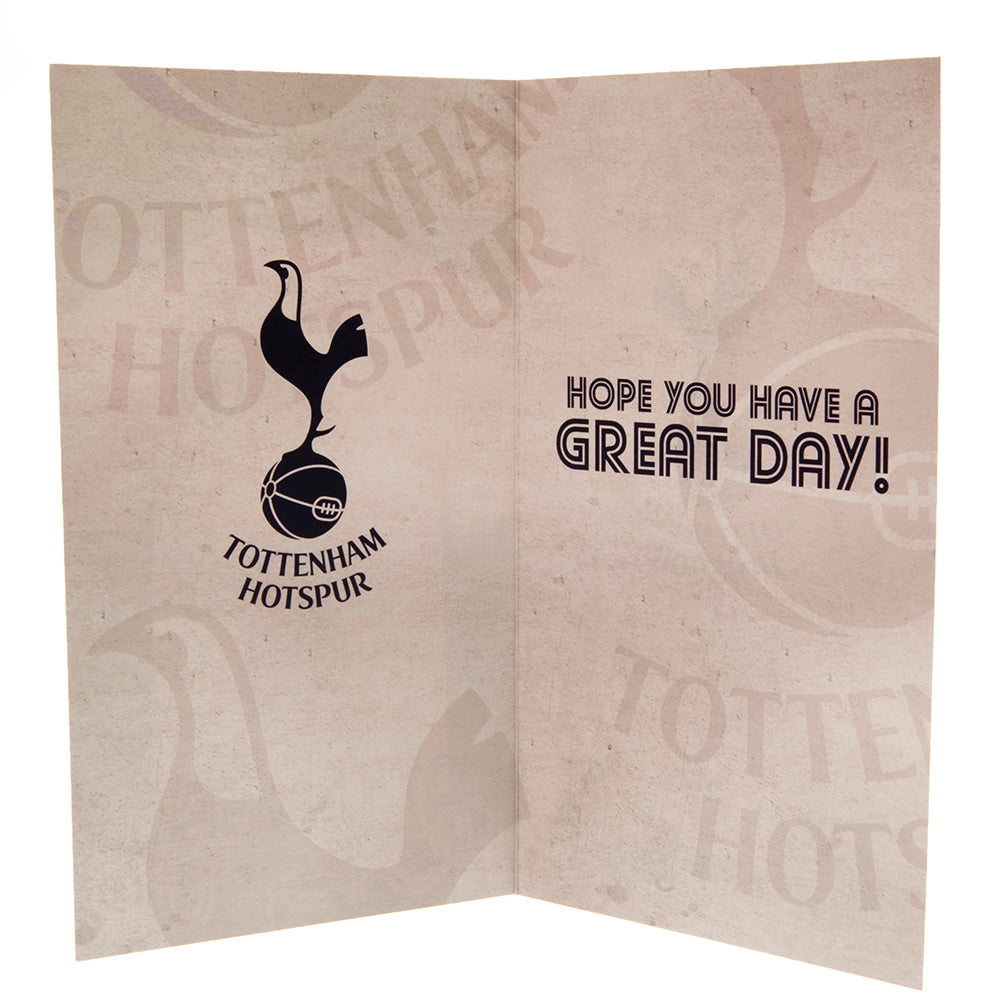 Tottenham Hotspur FC Birthday Card Retro