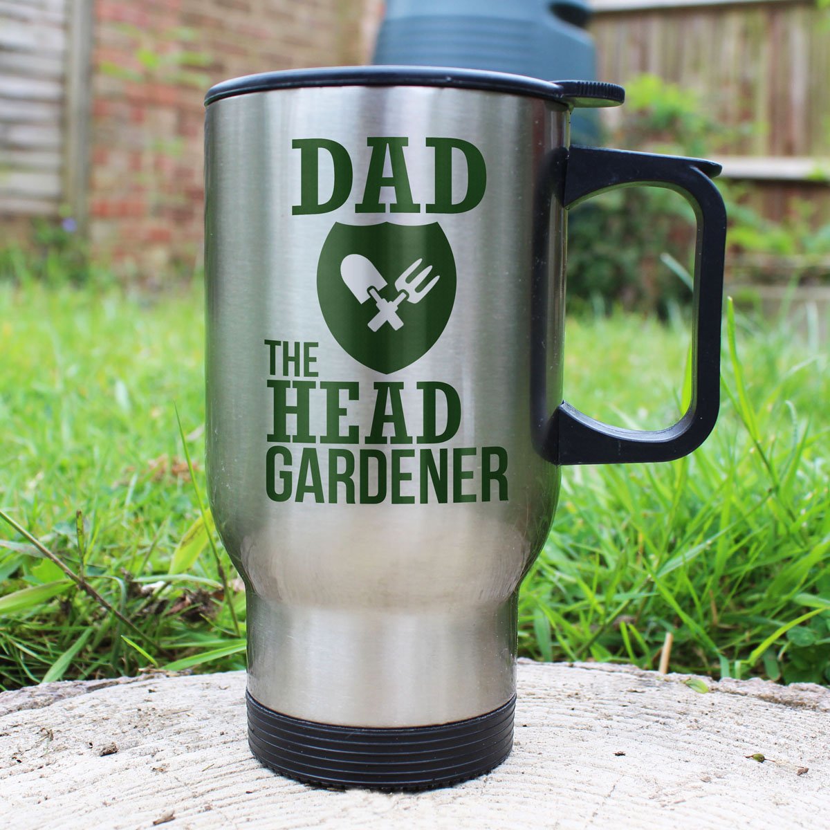 The Head Gardener's Personalised Travel Mug-Personalised Gift By Sweetlea Gifts