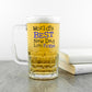 World's Best New Dad Tankard-Personalised Gift By Sweetlea Gifts