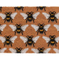 Natural Bee Print Doormat