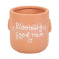 Blooming Great Mum Sitting Plant Pot Pal